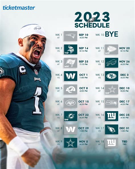 eagles standings 2023|phil eagles 2023 schedule.